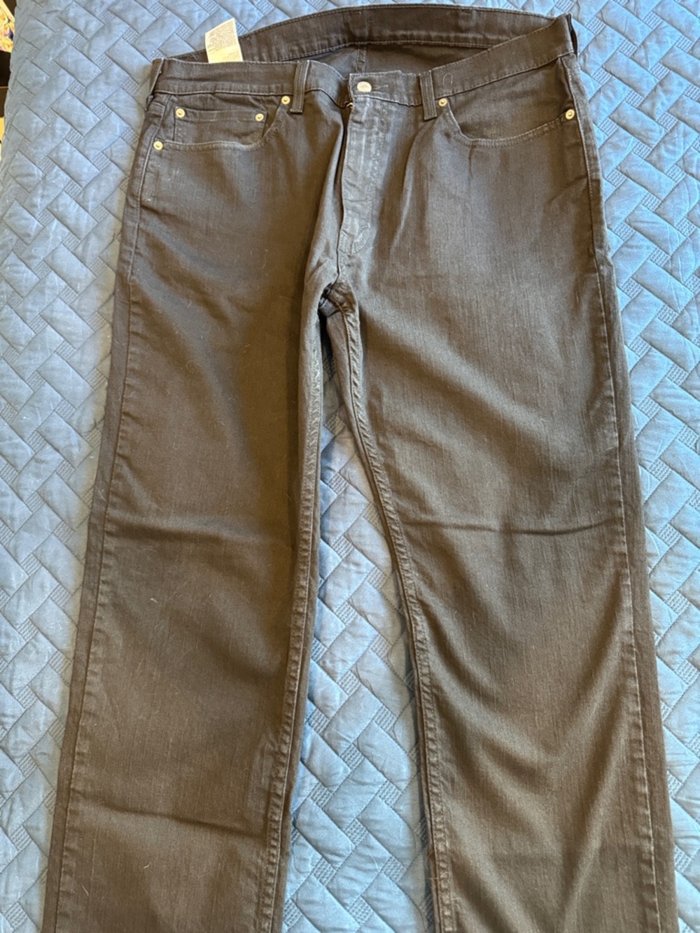 Levi's Men's Dark Brown Straight-Leg Jeans 559